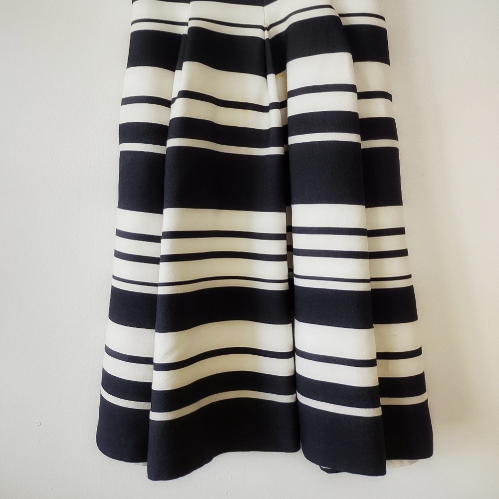 Kate Spade Black and White Striped Dress - Picture 2 of 8